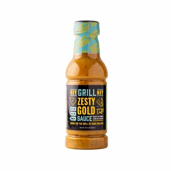 Hey Grill Hey Zesty Gold BBQ Sauce 18 oz S18206